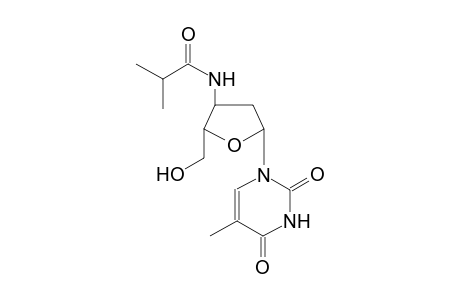 N-((2S,3S,5R)-2-(hydroxymethyl)-5-(5-methyl-2,4-dioxo-3,4-dihydropyrimidin-1(2H)-yl)tetrahydrofuran-3-yl)isobutyramide