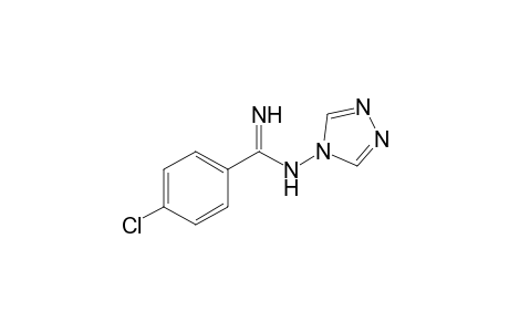 Benzamidine, p-chloro-N-4H-1,2,4-triazol-4-yl-
