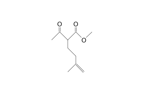 2-(3-Methyl-3-buten-1-yl)-3-oxo-butanoic acid, methyl ester