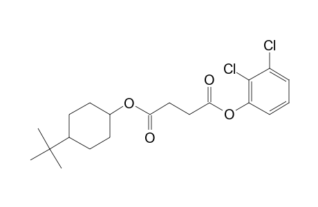 Succinic acid, 2,3-dichlorophenyl trans-4-tert-butylcyclohexyl ester