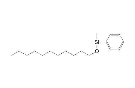 Silane, dimethylphenyl(undecyloxy)-