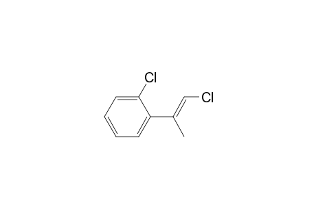 Benzene, 1-chloro-2-(2-chloro-1-methylethenyl)-, (E)-