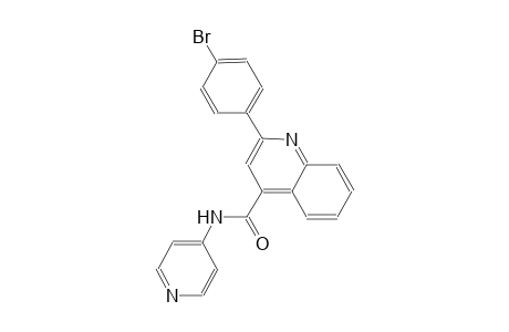 2-(4-bromophenyl)-N-(4-pyridinyl)-4-quinolinecarboxamide