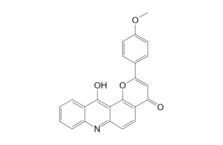 2-(4-Methoxyphenyl)-7H-pyrano[2,3-a]acridine-4,12-dione