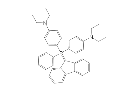 Benzenamine, 4,4'-(9H-fluoren-9-ylidenephenylphosphoranylidene)bis[N,N-diethyl-