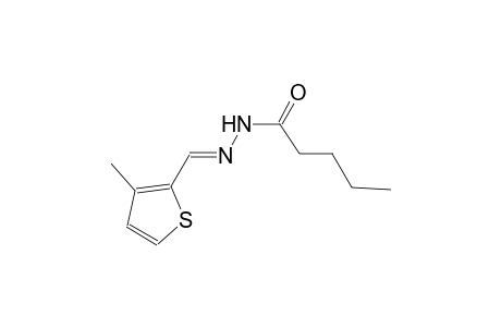 N'-[(E)-(3-methyl-2-thienyl)methylidene]pentanohydrazide