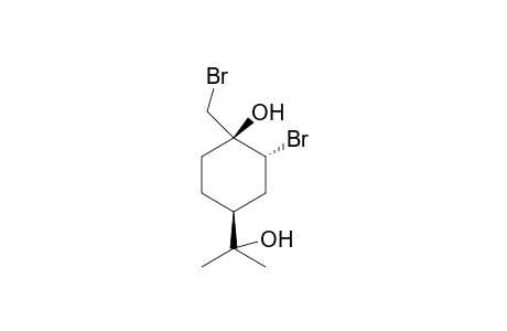 (1S,2R,4S)-2,7-dibromo-p-menthane-1,8-diol