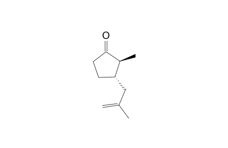 (2S,3S)-2-Methyl-3-(2-methyl-allyl)-cyclopentanone