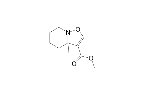 Methyl 3a-methyl-4,5,6,7-tetrahydro-3aH-isoxazolo[2,3-a]pyridine-3-carboxylate