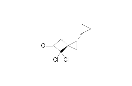 (1R*,3R*)-1-CYCLOPROPYL-4,4-DICHLOROSPIRO[2.3]HEXAN-5-ONE