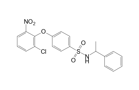 p-(2-chloro-6-nitrophenoxy)-N-(alpha-methylbenzyl)benzenesulfonamide