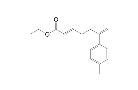 (2E)-6-(4-methylphenyl)hepta-2,6-dienoic acid ethyl ester