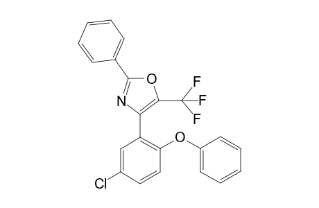 4-(5-Chloro-2-phenoxyphenyl)-2-phenyl-5-(trifluoromethyl)-oxazole