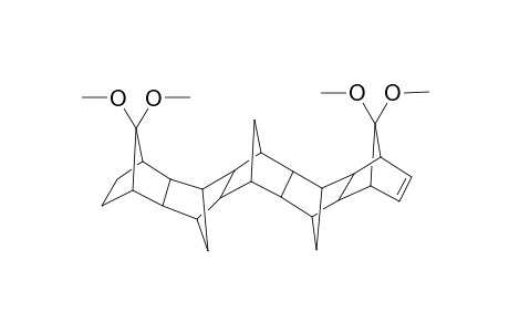 1,4,8,11-Tetramethoxymethylenediyl-5,14:6,13:7,12:8,11-tetramethanodocosanehydropentacene