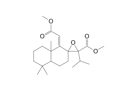 Dimethyl 8(14)-epoxy-12,13-secototara-9(11)-ene-12,13-dioate