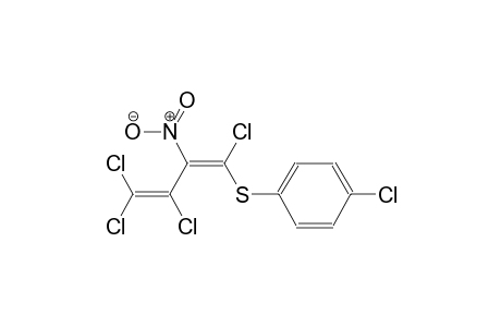 4-chlorophenyl (1Z)-1,3,4,4-tetrachloro-2-nitro-1,3-butadienyl sulfide