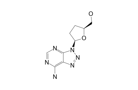 7-AMINO-3-(2,3-DIDEOXY-BETA-D-GLYCERO-PENTOFURANOSYL)-3H-1,2,3-TRIAZOLO-[4,5-D]-PYRIMIDINE