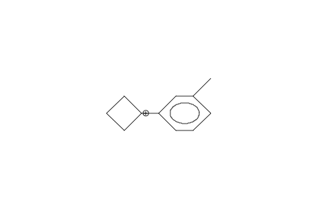 1-(3-Tolyl)-1-cyclobutyl cation