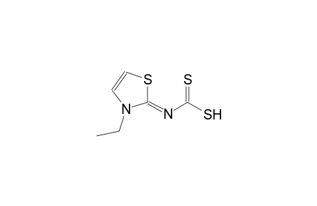 (2Z)-3-ethyl-1,3-thiazol-2(3H)-ylidenecarbamodithioic acid