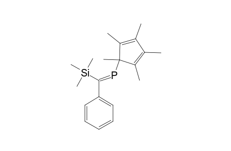 1-(PENTAMETHYLCYCLOPENTADIENYL)-2-PHENYL-2-(TRIMETHYLSILYL)-PHOSPHAETHEN