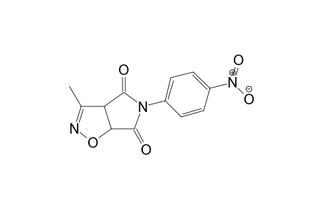 3-methyl-5-(4-nitrophenyl)-3aH-pyrrolo[3,4-d]isoxazole-4,6(5H,6aH)-dione