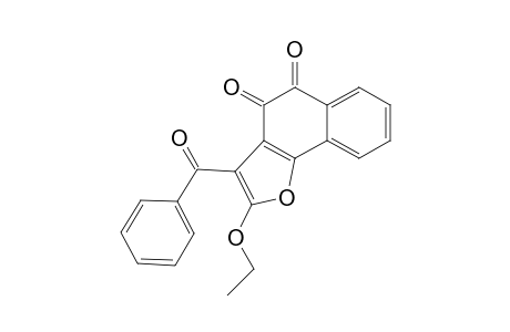 Naphtho[1,2-b]furan-4,5-dione, 3-benzoyl-2-ethoxy-