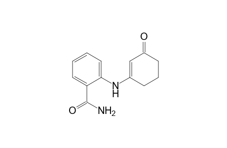 2-[(3-Oxo-1-cyclohexenyl)amino]benzamide