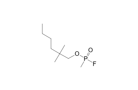 2,2-Dimethylhexyl methylphosphonofluoridoate