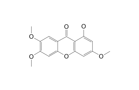 1-Hydroxy-3,6,7-trimethoxy-xanthone