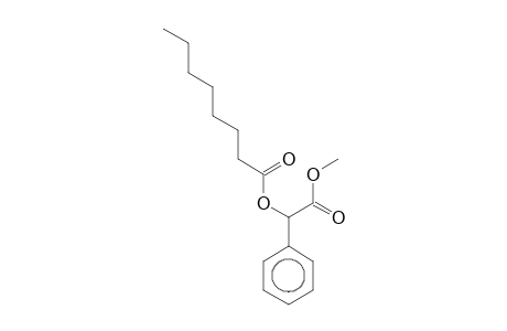 2-Methoxy-2-oxo-1-phenylethyl octanoate