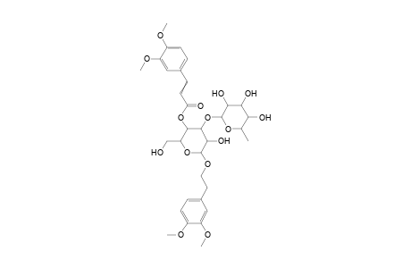 2-(3,4-Dimethoxyphenyl)ethyl .alpha.-(l)-rhamnopyranosyl(1.rar.3)-4-o-(di-o-methylcaffeoyl)-.beta.-(d)-glucopyranoside