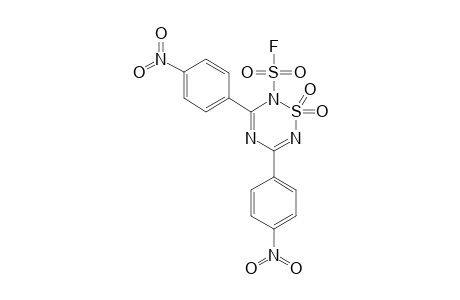 1,1-diketo-3,5-bis(4-nitrophenyl)-1,2,4,6-thiatriazine-2-sulfonyl fluoride