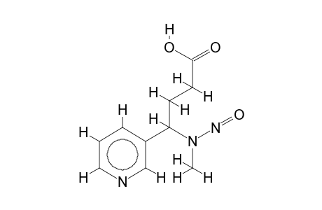 4-Methyl-N-nitroso-amino-4-piperidin-3-yl-butyric acid