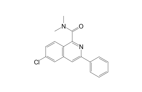 6-Chloro-N,N-dimethyl-3-phenylisoquinoline-1-carboxamide