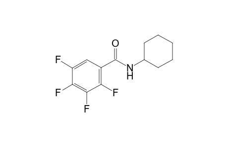 2,3,4,5-Tetrafluoro-N-cyclohexylbenzamide