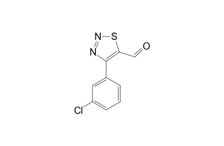4-(PARA-CHLOROPHENYL)-1,2,3-THIADIAZOLE-5-CARBALDEHYDE