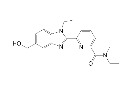 6-Diethylcarbamoyl-2-[1-ethyl-5-(hydroxymethyl)benzoimidazol-2-yl]pyridine