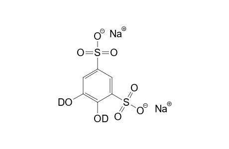 4,5-dihydroxy-1,3-benzenedisulfonic acid, disodium salt