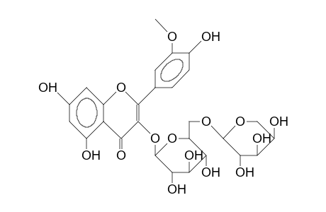 Isorhamnetin-3-O-B-D-glucopyranosyl-6-1-A-L-arabinopyranoside