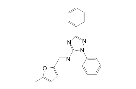 (2,5-Diphenyl-2H-[1,2,4]triazol-3-yl)-(5-methyl-furan-2-ylmethylene)-amine