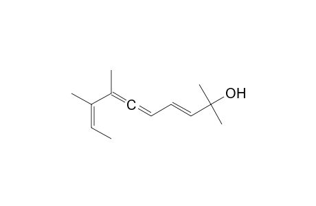 3,5,6,8-Decatetraen-2-ol, 2,7,8-trimethyl-