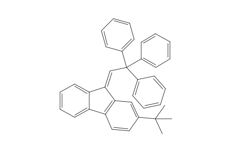 (Z)-2-tert-Butyl-9-(2,2,2-triphenylethylidene)fluorene