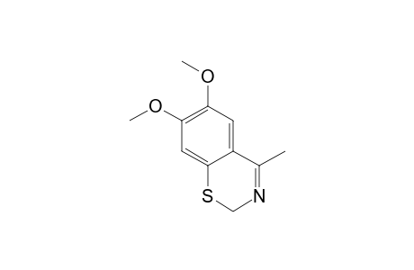 2H-1,3-Benzothiazine, 6,7-dimethoxy-4-methyl-