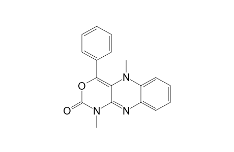 2H-[1,3]oxazino[4,5-b]quinoxalin-2-one, 1,5-dihydro-1,5-dimethyl-4-phenyl-