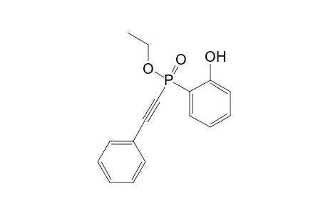 Ethyl 2-hydroxyphenyl(phenylethynyl)phosphinate