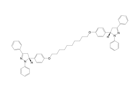 1,10-BIS-[4-(1,3-DIPHENYL-4,5-DIHYDRO-1H-PYRAZOL-5-YL)-PHENOXY]-DECANE