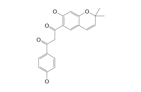 GLYINFLANIN-B;KETO-FORM