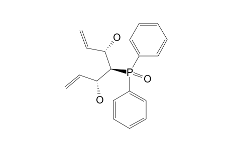 (3RS,4SR,5SR)-4-DIPHENYLPHOSPHINOYL-HEPTA-1,6-DIENE-3,5-DIOL;anti-anti-ISOMER