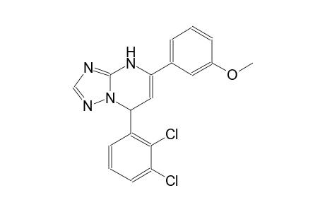 7-(2,3-dichlorophenyl)-5-(3-methoxyphenyl)-4,7-dihydro[1,2,4]triazolo[1,5-a]pyrimidine