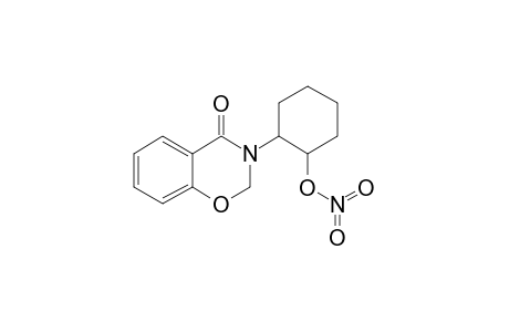nitric acid [2-(4-keto-2H-1,3-benzoxazin-3-yl)cyclohexyl] ester